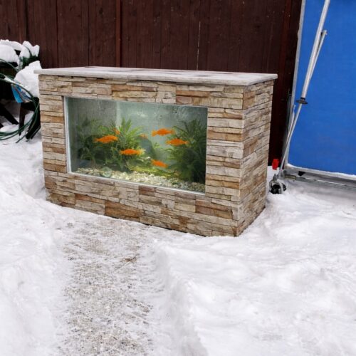 Üvegszálas Mobil Tó (választható burkolat)