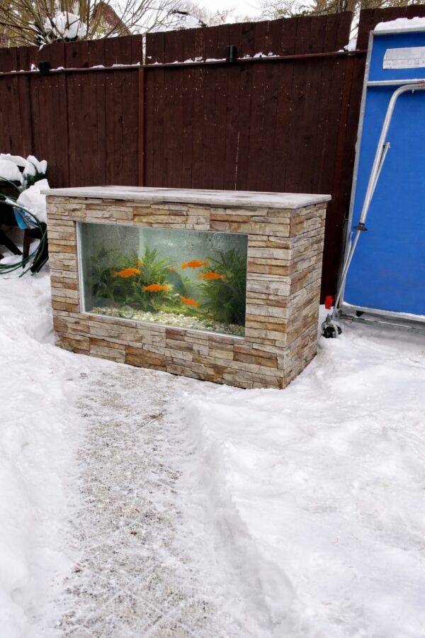 Üvegszálas Mobil Tó (választható burkolat)